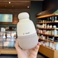 Miniatyrbillede 3 af 3: 250ml Mini Kawaii Termos i Rustfrit Stål til Skole, Kontor, Termiske Kopper til Kvinder, Gave Grey