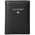 Miniatyrbild 3 av 4: Passportskydd i PU-läder, svart