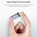 Pikkukuva 4 / 5: USB-C-sovitin Type-C naar -compatibel DP MiniDP-stekker HD-video 4K@60Hz (mini DP-compati