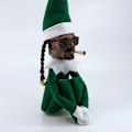 Pikkukuva 3 / 5: Snoop On A Stoop Elf Joulupukki Musta Nuken Snoop On A Stoop Elf E Style Red