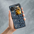 Miniatyrbild 3 av 5: Abeel Fodral för Oppo Find N3 Flip 5g, Äkta Läderbelagd PC-skydd med Hängselskydd Blue