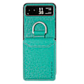 Miniatyrbillede 2 af 5: Litchi Texture Læder Telefon Etui Til Motorola Razr Green
