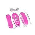 Miniatyrbilde 3 av 5: Barnelek Telefon Intercom, Barnelek Telefon Intercom Leke med Ekte Ringelyder, 7 Meter Telefonledning