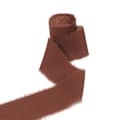 Miniatyrbilde 1 av 5: 1 rull bånd festlig håndlaget DIY håndverk 3,8 cm bryllupsinvitasjoner gavefrynser kunstig silkebånd for bryllup J