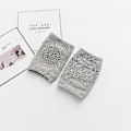 Miniatyrbilde 4 av 5: 1 Par Barnas Tegneseriefordeling Anti-Skli Søte Krypende Albue Spedbarn Småbarn Baby Kneputer Sikkerhetsbeskytter Knepute GREEN