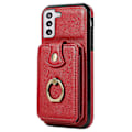 Miniatyrbild 4 av 5: Samsung Galaxy S23+ Fodral Rfid Blockering Mobiltelefon Skal Stöd Tpu+pu Läder Skal Red