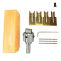 Miniatyrbild 3 av 4: Pärlborrträpärltillverkare Frässet Woodworking Tool Kit A C