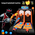Miniatyrbild 2 av 5: Barn Mini Desktop Basketboll Finger Spel Nyhet Leksak Kul Sport Resespel Mini finger basketball blue