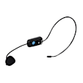 Miniatyrbillede 3 af 5: UHF Trådløse Mikrofoner Scene Trådløst Headset Mikrofon System Mic Til Højttaler Undervisning Møde Guide Scene Karaoke