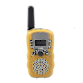 Miniatyrbild 4 av 4: Barnens Walkie Talkie 3km Utomhus Intercom LCD-Skärm Bärbar Walkie Talkie Black