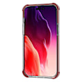 Pikkukuva 5 / 5: Iphone 15 Pro Max -puhelinkotelo, neljän kulman pudotusta kestävä, Tpu + akryylin läpinäkyvä kuori Grey Wine Red