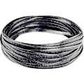 Miniatyrbillede 1 af 4: Flet Reparationssæt 37m 120ft Flet Reparationsartikler To-tonet Gradient Mørkebrun med Lysebrune Striber Plast Rattan Materiale til Patio Stol Repai Black