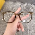 Miniatyrbilde 2 av 4: Ultra-klare mote flate speilbriller faste sklisikre fleksible holdbare briller universal ramme for menn og kvinner Transparent Box