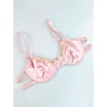 Pikkukuva 4 / 5: Napakka Naisten Seksikäs Alusvaatesetti Rintaliivit Push Up Rintaliivit Garter Set Alusvaatteet Rintaliivit Panty Set Vaaleanpunainen XL M Pink