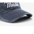 Pikkukuva 4 / 5: Mimigo Miesten ja Naisten Trucker-lippis Säädettävä Puuvillainen Baseball-lippis 7 Väriä BLUE
