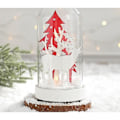 Miniatyrbilde 4 av 5: Belysning Liten nattlampe Snødekorasjon Juletre Glasshus Juledekorasjon