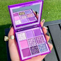 Miniatyrbillede 2 af 5: Øjenskygge Raspberry Sauce Lilla Ni Farver Lysne Øjne Modifikation Polariseret Diamant Lilla Scene Makeup Palette