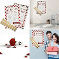 Miniatyrbillede 5 af 5: 14 Ting Scratch Off Kalender Valentinsdag Nedtælling Håndværk til Børn, Tilpasset Datter
