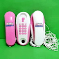 Miniatyrbilde 4 av 5: Barnelek Telefon Intercom, Barnelek Telefon Intercom Leke med Ekte Ringelyder, 7 Meter Telefonledning