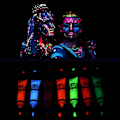 Miniatyrbillede 3 af 5: 10ml Halloween Glow Pop I Mørke Ansigtsmaling Sort Lysmaling UV Neon & Krops Kridt Sæt Fluorescerende Makeup Markør Jul F