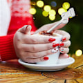 Miniatyrbillede 4 af 5: 16 stk. Julepynt til hjemmet Rustfrit Julekaffeskeer Dessert Skeer Spisebestik Køkken N