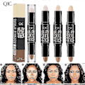 Miniatyrbilde 1 av 5: 3-pakks sett med dobbeltsidig highlighter- og konturstift for sminke og concealer for 3D ansiktsforming og kroppssminke