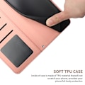 Miniatyrbilde 4 av 5: Skin Feel Butterfly Embossed Flip Leather Mobiltelefonveske for Samsung Galaxy A05 Pink