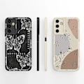 Miniatyrbild 2 av 5: For Samsung Galaxy A15 Fodral Konstnärlig Stil Fulltäckande Anti Choc Flytande Silikon Skydd För Samsung A 15 4G 5G Baksida TYW407