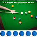 Miniatyrbillede 4 af 5: 25 stk. 10 mm Pool Køspidser Snooker Køspidser Læder Pool Køspidser Billardspidser Snooker Kø Udskiftningsspidser