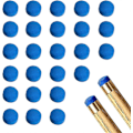 Miniatyrbillede 1 af 5: 25 stk. 10 mm Pool Køspidser Snooker Køspidser Læder Pool Køspidser Billardspidser Snooker Kø Udskiftningsspidser