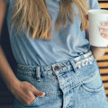 Miniatyrbillede 4 af 5: 2 stk. Jean-knapnåle - Perfekt pasform - Øjeblikkelig knap til jeans til matchende kjole 8