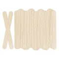 Miniatyrbilde 1 av 5: 100 stk Trehåndverk Ispopstikker 6 tommer Lange X 3/4 tommer Brede Behandlerpinner Ispopstikker For