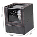Miniatyrbilde 3 av 3: Dobbel 2+0 Urwinder for Automatiske Ur Urboks USB-Lading Urvikling Mekanisk Boks