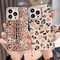 Pikkukuva 3 / 5: iPhone 13 Pro -kotelo, sähköpinnoitettu linssikehys, PC+TPU IMD -puhelinkotelo Y3 Leopard