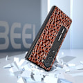 Miniatyrbilde 5 av 5: For Samsung Galaxy Z Fold5 Abeel Integrert Ekte Lær Sky Series Mobiltelefonveske Med Holder Brown