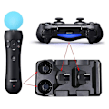 Miniatyrbillede 3 af 5: 4-i-1 USB-opladningsdock med LED-lys Dobbelt oplader Dockstation til Playstation til PS4 Move til PS4 VR-controllere Holder A