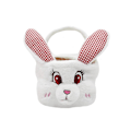 Miniatyrbild 2 av 5: Plush Ko Easterkorg Plush Ko Easterkorg Plyschdocka White rabbit