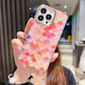 Pikkukuva 2 / 5: iPhone 13 Pro -kotelo, sähköpinnoitettu linssikehys, PC+TPU IMD -puhelinkuori Y5 Red Scale