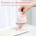 Miniatyrbillede 5 af 5: Minivacuum - USB Opladbar, Bærbar Håndholdt Støvsuger (Grøn)