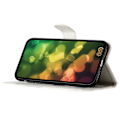 Miniatyrbild 3 av 5: För Oppo A79 5g / A2 5g Fodral Pu Läder+tpu Mönster Tryckt Flip Stativ Telefon Skydd Wolf