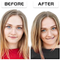 Miniatyrbillede 3 af 5: 2 par Dimple Makers - Dimple Trainer til ansigtet, naturlig smil træner, udvikle naturlige smil, ansigts skønhedstræningsværktøj til at sove, arbejde, Re orange