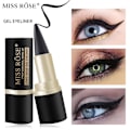 Miniatyrbilde 4 av 5: Miss Rose Matt Hurtigtørkende Eyeliner Enkelt Svart Solid Intens Eyelinerpenn (2 stk)