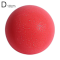 Miniatyrbild 1 av 5: Nyaste tysta basketboll inomhusträning skumbboll obelagd högdensitet bästsäljande artiklar Red no.3