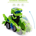 Miniatyrbild 2 av 5: Heytea Deform Dinosaur Leksaker För Pojkar Flickor, 2 I 1 Dinosaurie Leksaksbilar För Barn, Transformerande Dinosaurie Led Bil Med Musik, Automatisk Dino Transformers T