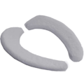 Miniatyrbild 2 av 4: 1 par Toalettlock, vuxen Pad Cover Padded Tjock Varm Toalettmatta