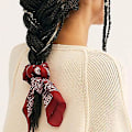 Pikkukuva 5 / 5: 3 kpl Silk Scrunchies Leopard Joustavat Hiusharjat Scrunchie