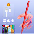 Miniatyrbilde 1 av 5: Universal Stylus Penn for Android IOS Windows Touch Penn for iPad Iphone Blyant Nettbrett Mobiltelefon Stylus Penn for Samsung Huawei Lenovo Xiaomi red