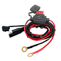 Miniatyrbillede 2 af 4: Motorcykel USB-lader SAE til USB-kabeladapter SAE hurtigkobling 2.1A vandtæt USB-port