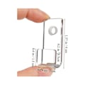 Miniatyrbillede 4 af 5: Vinylplade-Vægmonteret Reol, 30 stk. Minimalistisk Akryl Vinylholder Vægplade-Vægdisplay