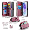 Miniatyrbild 4 av 5: CASEME C36-serie för Samsung Galaxy A55 5G Fodral PU-läder Telefonplånboksväska Style E